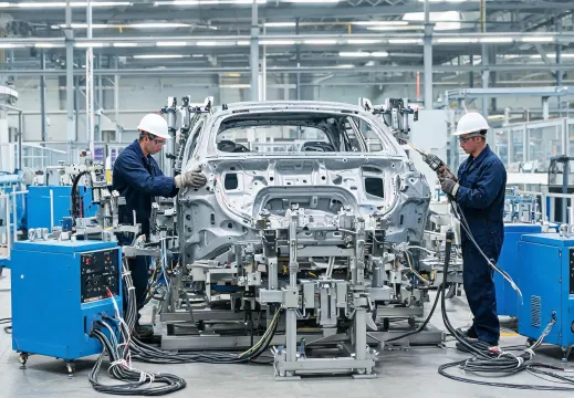Automotive welding production cell